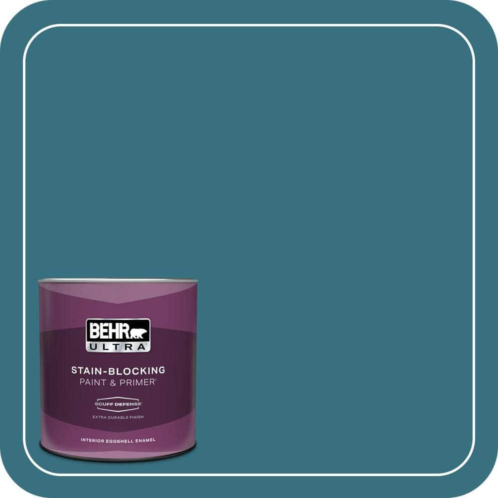 BEHR ULTRA 1 qt. #530D-7 Grand Rapids Extra Durable Eggshell Enamel Interior Paint & Primer