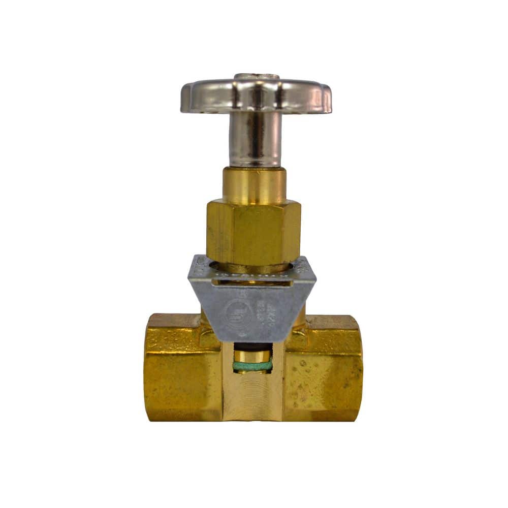 BECKETT Firomatic 3/8 in. Brass Straight Valve (2)