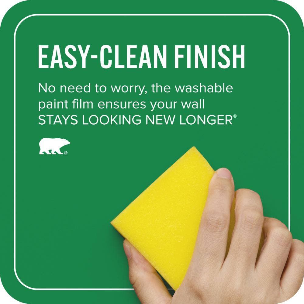 BEHR ULTRA 1 gal. #460B-6 Chlorophyll Extra Durable Flat Interior Paint & Primer (4)