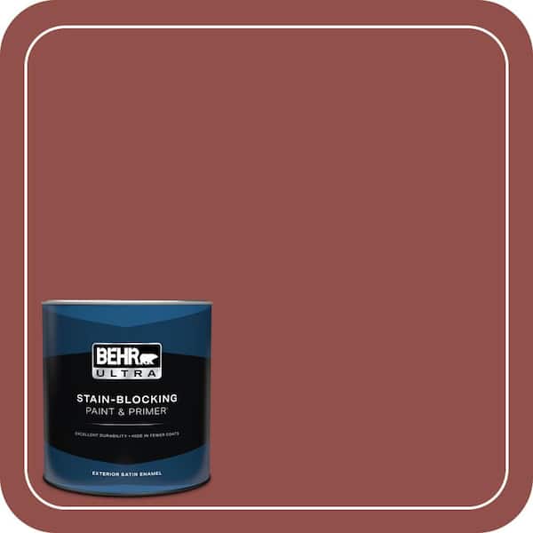 BEHR PREMIUM PLUS #ICC-72 Cinnabar Enamel Low Odor & Primer (4)