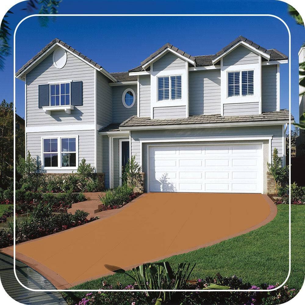 BEHR PREMIUM #PPU4-03 Self-Priming 1-Part Epoxy Satin Interior/Exterior Concrete and Garage Floor Paint (3)