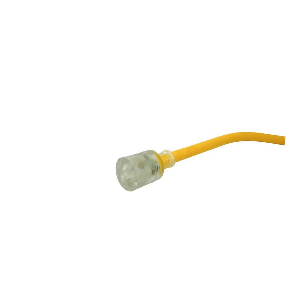 Southwire 25 ft. 12/3 SEOOW Yellow Polar/Solar Standard Extension Cord (3)