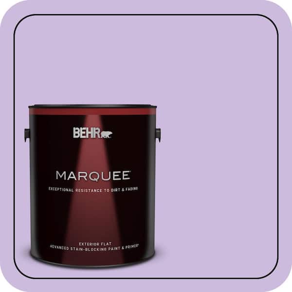 BEHR MARQUEE 1 gal. #P570-2 Confetti Flat Exterior Paint & Primer (2)