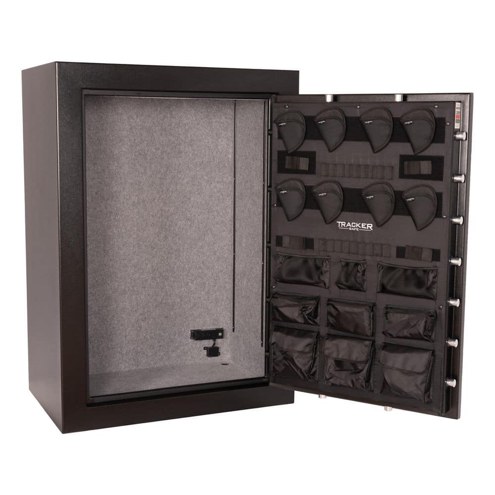 Tracker Safe 64-Gun 60 Min Fire-Resistant Combination/Dial Lock, Black Powder Coat (2)