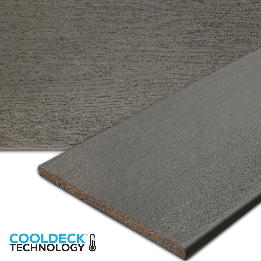 MoistureShield Meridian 1 in. x 12 in. x 12 ft. CoolDeck Citadel Composite Fascia Board (3)