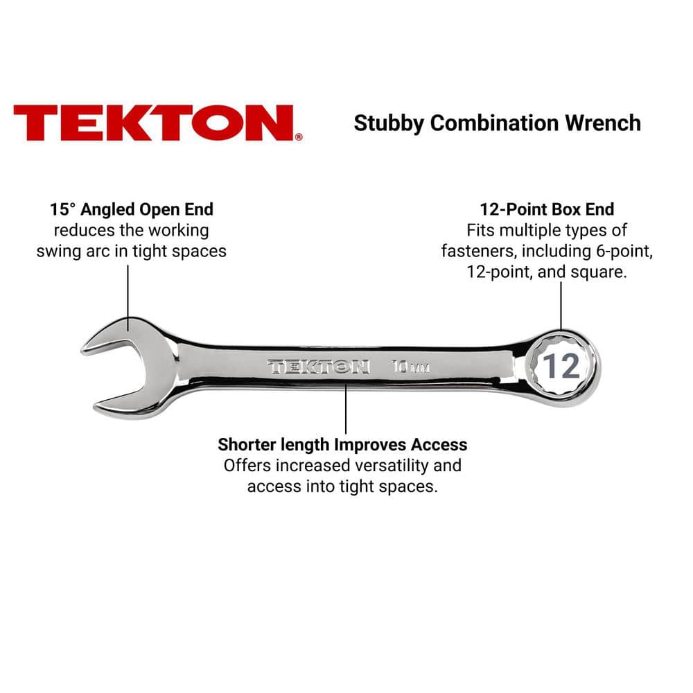 TEKTON Stubby Combination Wrench (2)