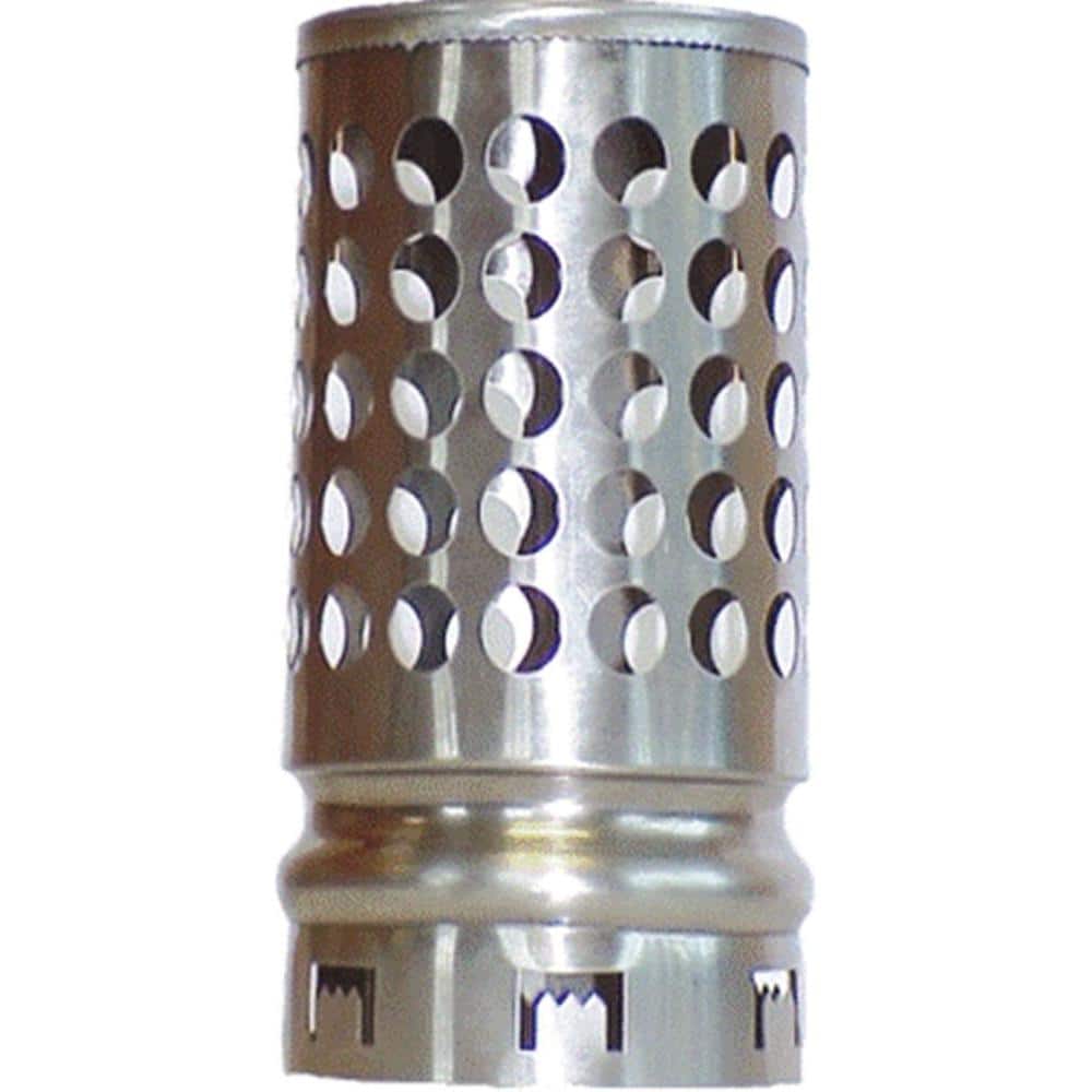 The Forever Cap 4 in. Round Fixed Stainless Steel Plumbing Vent Cap