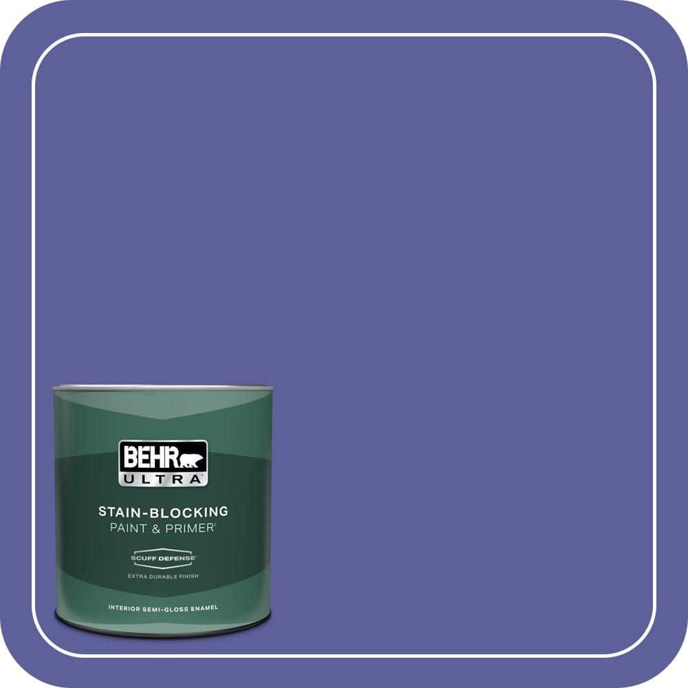 BEHR ULTRA 1 qt. #P550-6 Wizards Potion Extra Durable Semi-Gloss Enamel Interior Paint & Primer