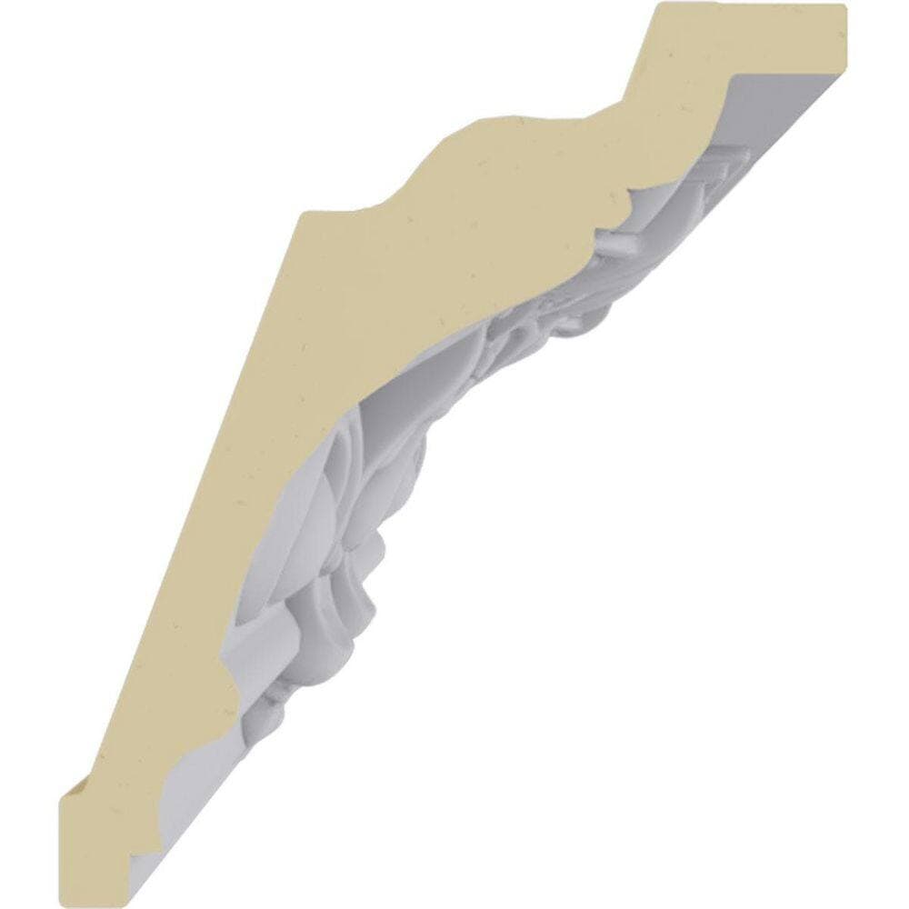 Ekena Millwork 4-1/4 in. x 4-7/8 in. x 94-1/2 in. Polyurethane Jonee Crown Moulding (3)