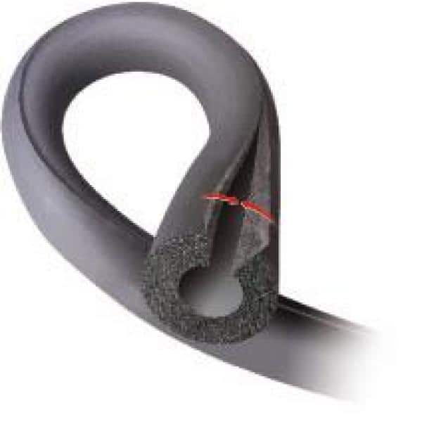 Everbilt 1/2 in. Rubber Self-Seal Pipe Insulation (5/8 in. ID x 6 ft.) (3)