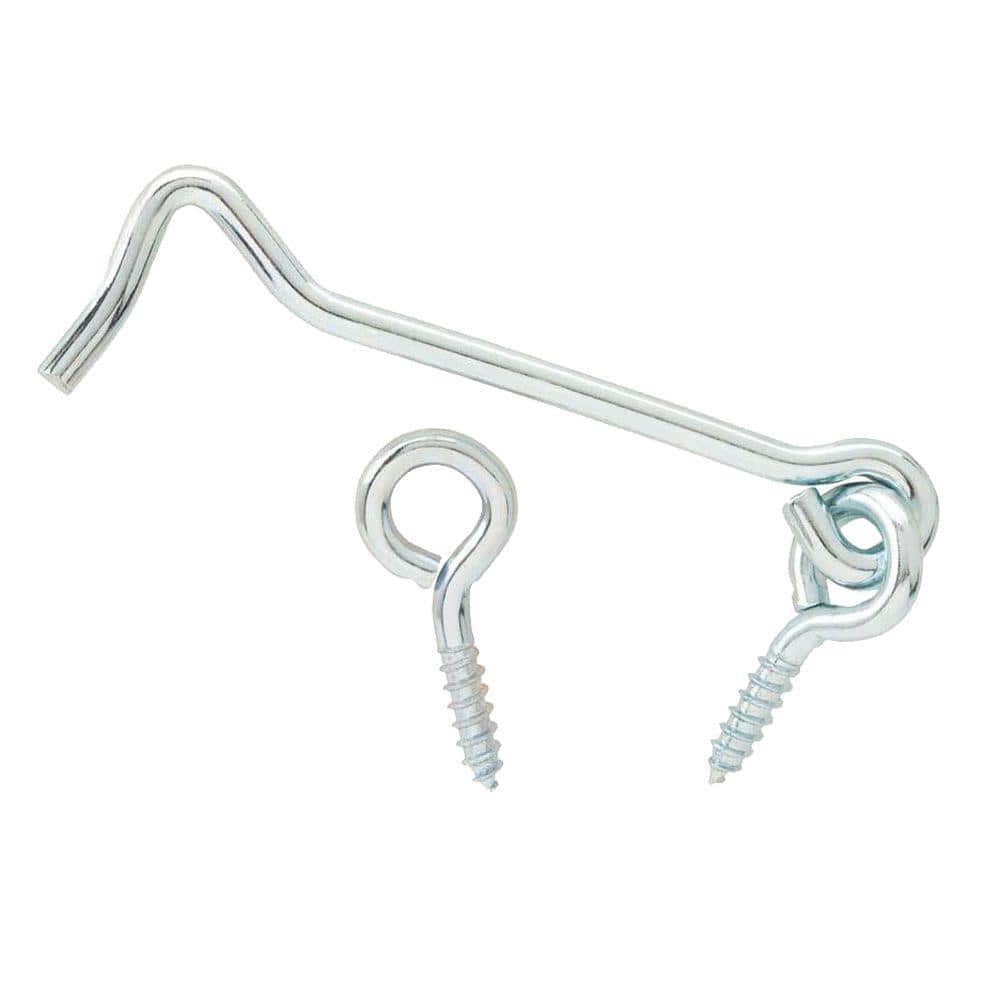 Everbilt (2-Pack) 2-1/2 in. Zinc-Plated Hook and Eye (1)