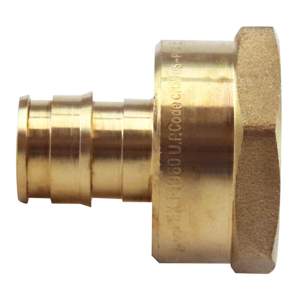 Apollo 1/2 in. Brass PEX-A Barb x 3/4 FNPT Reducing Adapter (1)