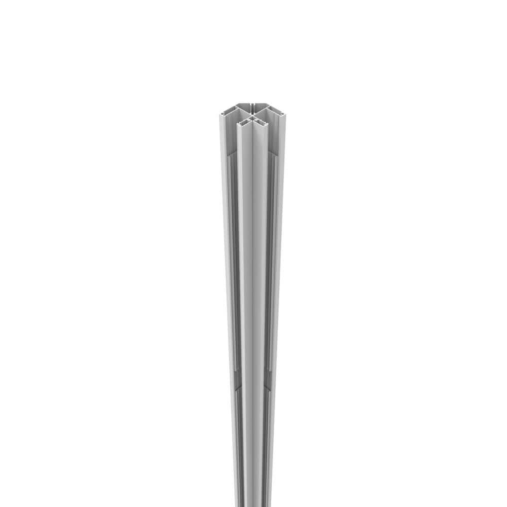 Barrette Outdoor Living 42 in. White Corner Surface Mount Post (1)