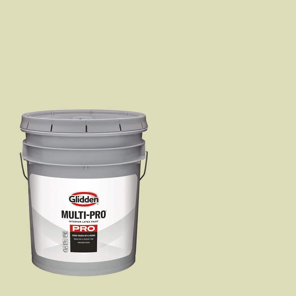 Glidden Multi-Pro 5 gal. PPG1119-3 Beach Grass Semi-Gloss Interior Paint