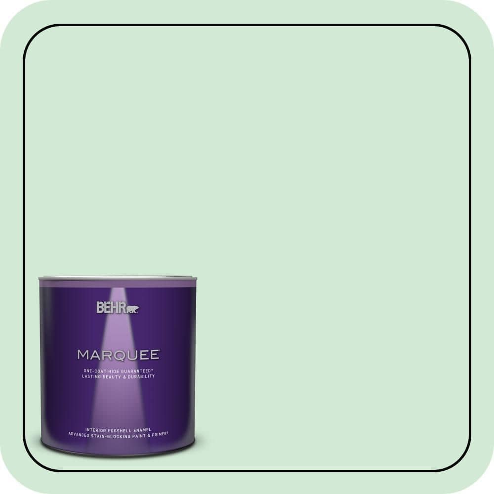 BEHR MARQUEE 1 qt. #460C-3 Venetian Pearl Eggshell Enamel Interior Paint & Primer
