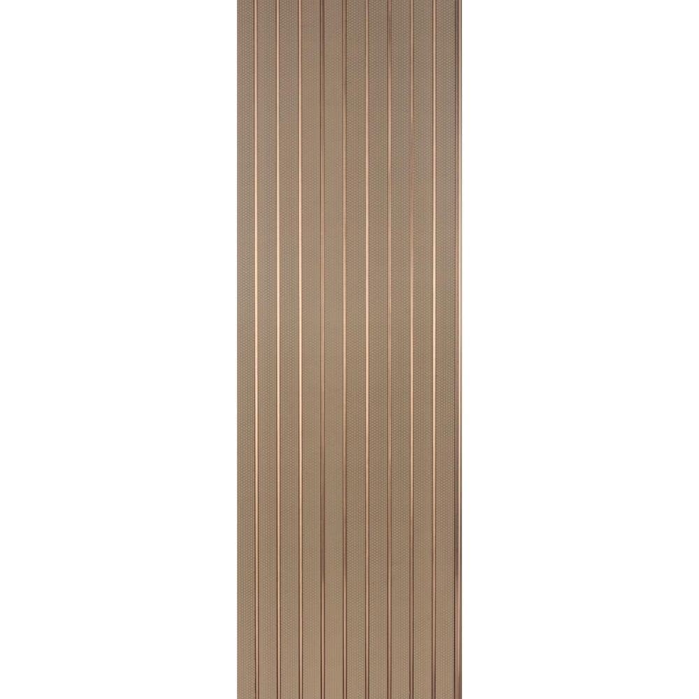 FROM PLAIN TO BEAUTIFUL IN HOURS Take Home Sample-Honeycomb 5/16 in. x 0.25 ft. x 1 ft. Gold Matte Pearl Gold Glue-Up Foam Wood Slat Walls (1-Piece/Pack) (1)