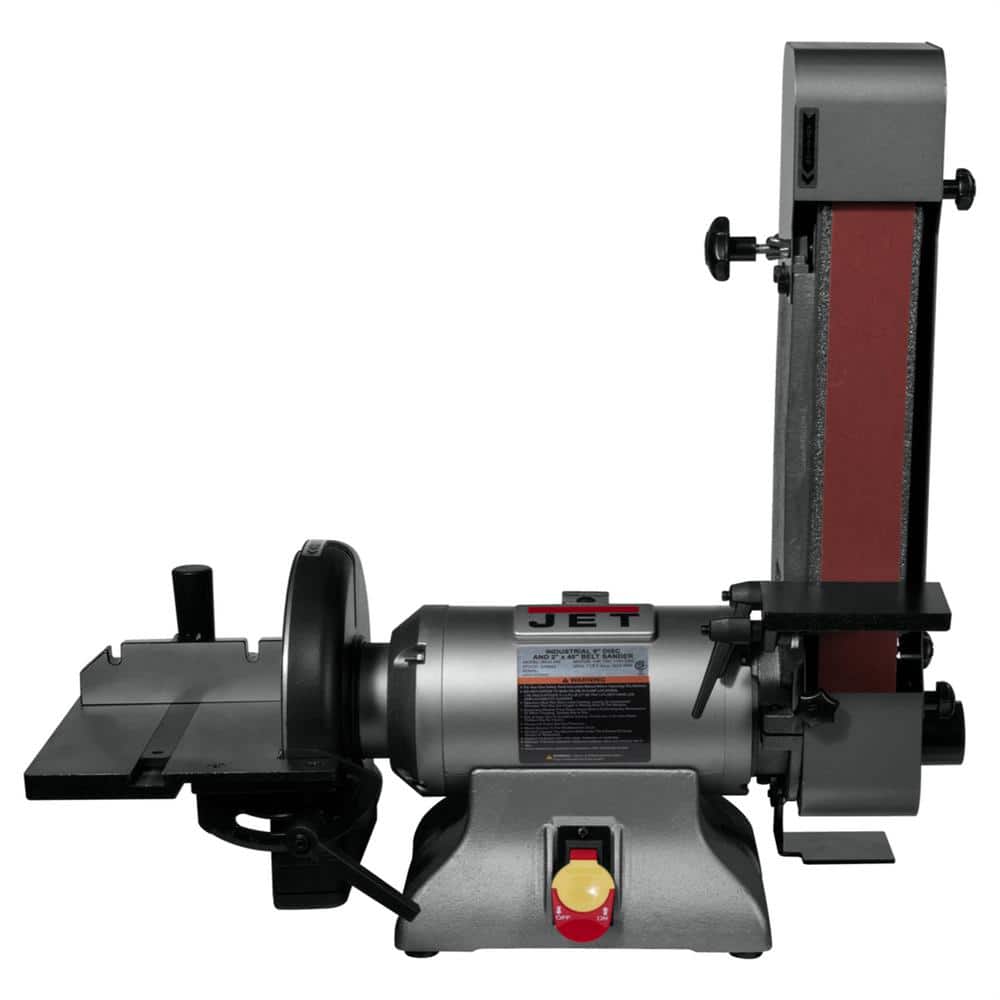 Jet IBDG-248 Bench 2 x 48 in. BELT & 9 in. DISC Sanders (1)