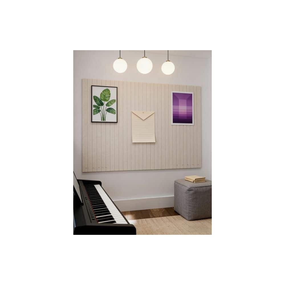 Wellco 11.81 in. x 11.81 in. Bulletin Board for Office Wall Organizer，Room Decor，Oatmeal(12-pack) (3)