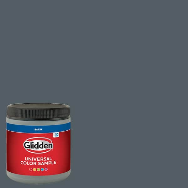 Glidden 8 oz. PPG1037-6 Mysterious Satin Interior Paint Sample (2)