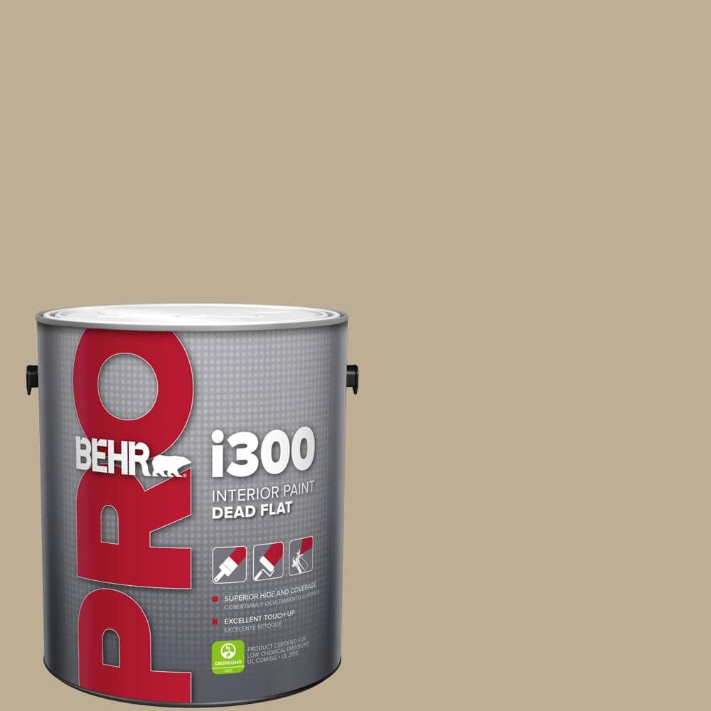 BEHR PRO 1 gal. #740D-4 Mochachino Dead Flat Interior Paint