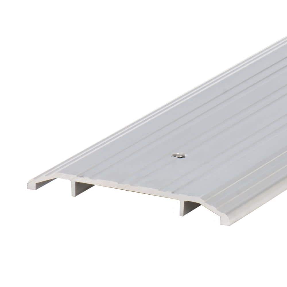 M-D Building Products 5 in. x 36 in. Silver Aluminum Commercial Flat-Profile Door Weatherstripping Threshold (3)