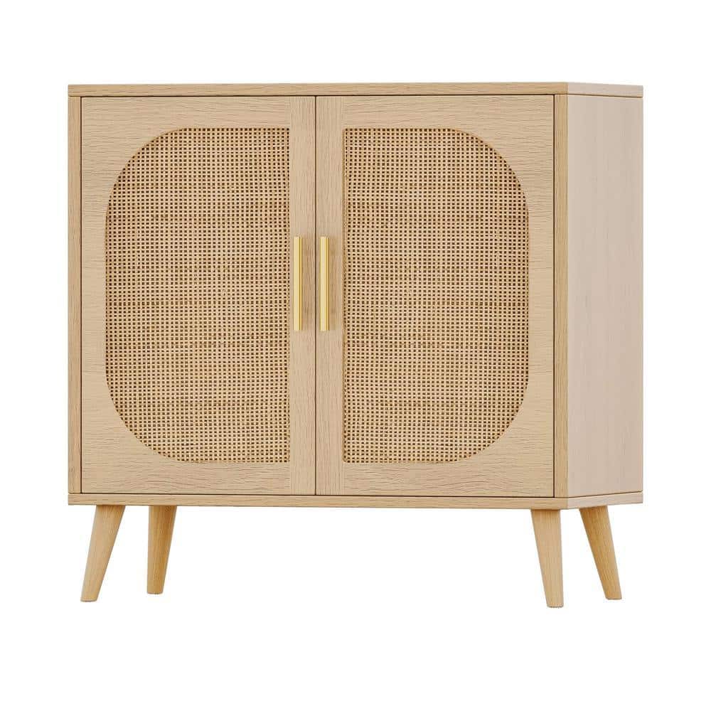 COWLOWN 31.5 in. W x 11.8 in. D x 28.1 in. H Bathroom Beige Linen Cabinet (1)