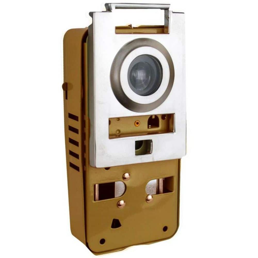 Taco Door Chime 180° Viewer in Bright Brass (1)