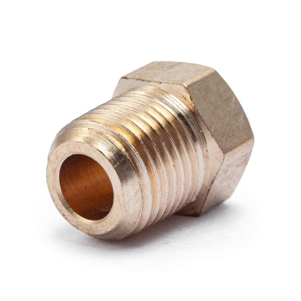 LTWFITTING 1/8 in. MIP Brass Pipe Hex Head Plug Fitting (2)