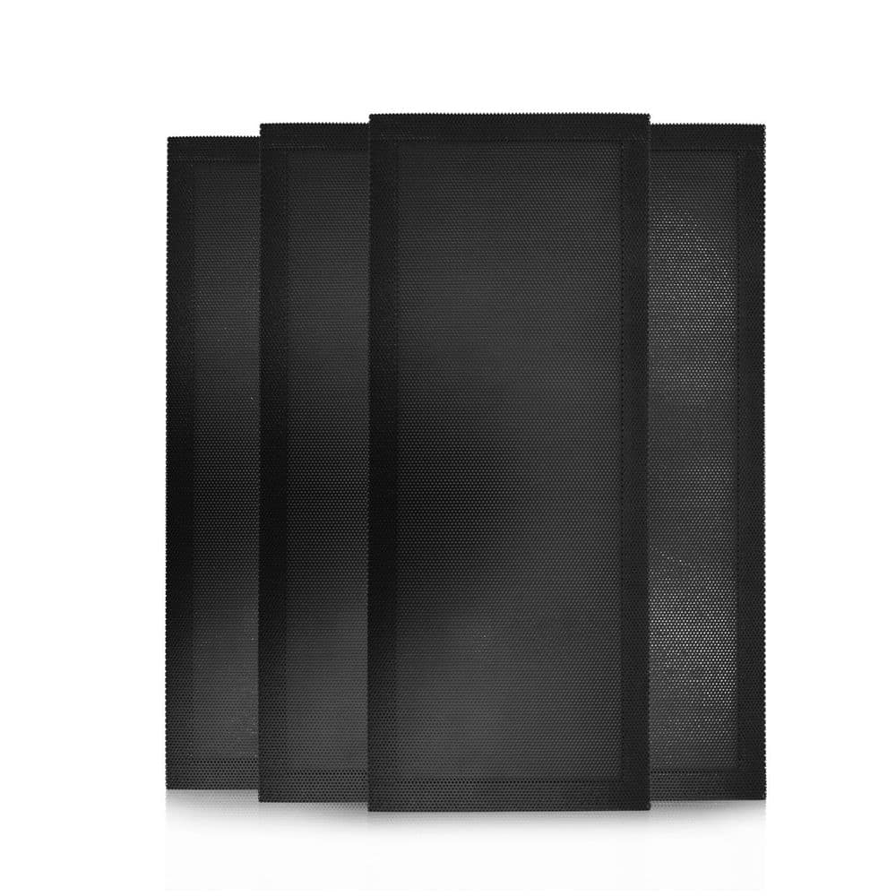 Wellco 4 in. x 10 in. Magnetic Vent Mesh Floor Register Cover for Wall Ceiling Floor Catch Hair, 4-Pack (1)