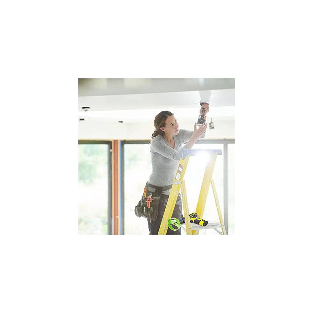 Unbranded 6 in. Carbide Hole Saw with Arbor for Recessed Lights Cutting Plaster Drywall Ceiling Sheetrock 2X Faster Green (2)