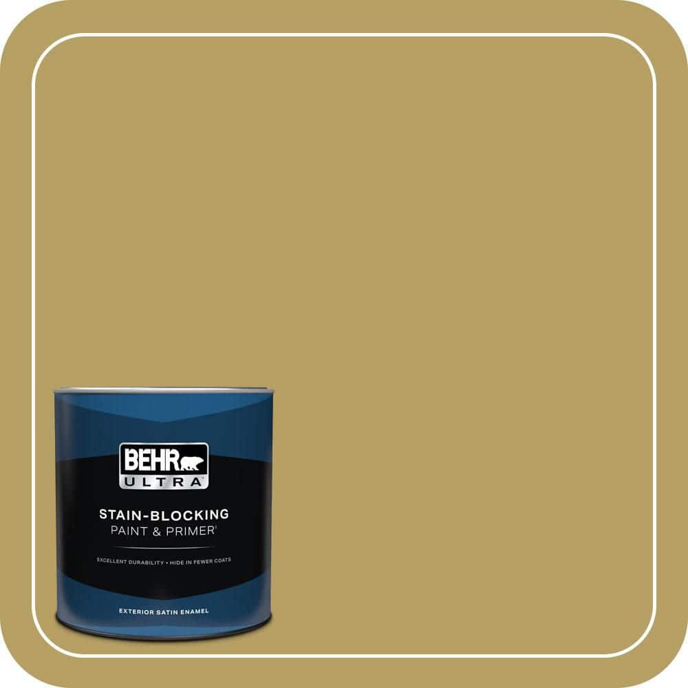 BEHR ULTRA 1 qt. #PPU6-19 Chameleon Satin Enamel Exterior Paint & Primer