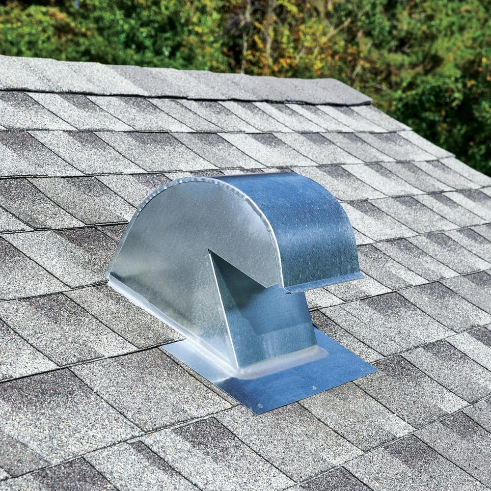 Master Flow 6 in. Goose Neck Vent - Roof Cap (3)