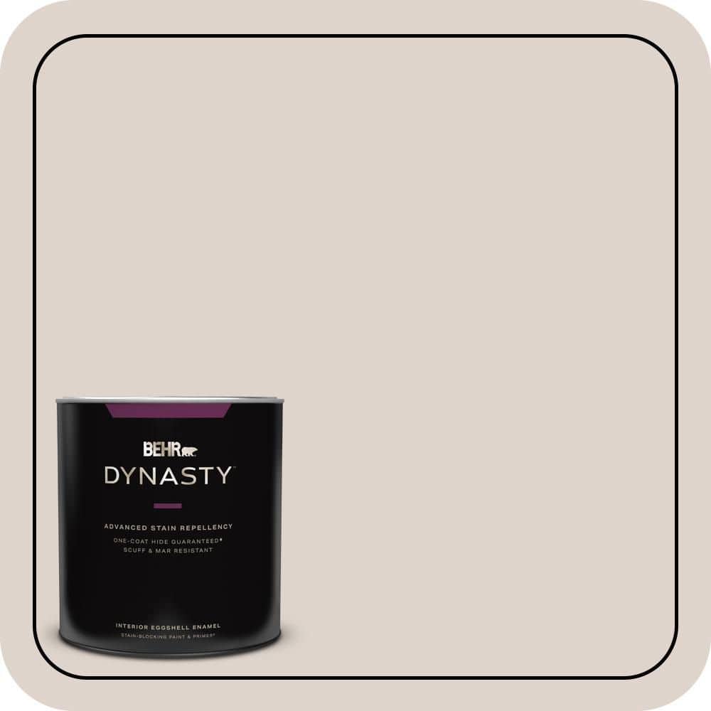 BEHR DYNASTY 1 qt. #N170-2 Rose Pearl Eggshell Enamel Interior Stain-Blocking Paint & Primer