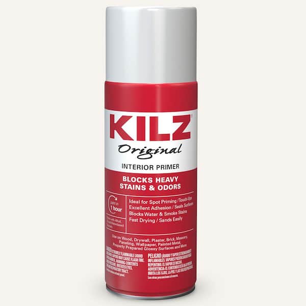 KILZ Original 13 oz. White Oil-Based Interior Primer Spray, Sealer, and Stain Blocker (2)