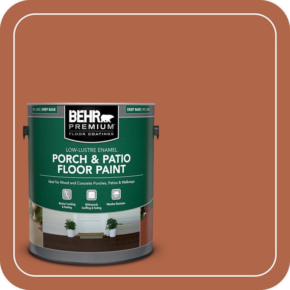 BEHR PREMIUM #M200-7 Low-Lustre Enamel Interior/Exterior Porch and Patio Floor Paint (1)