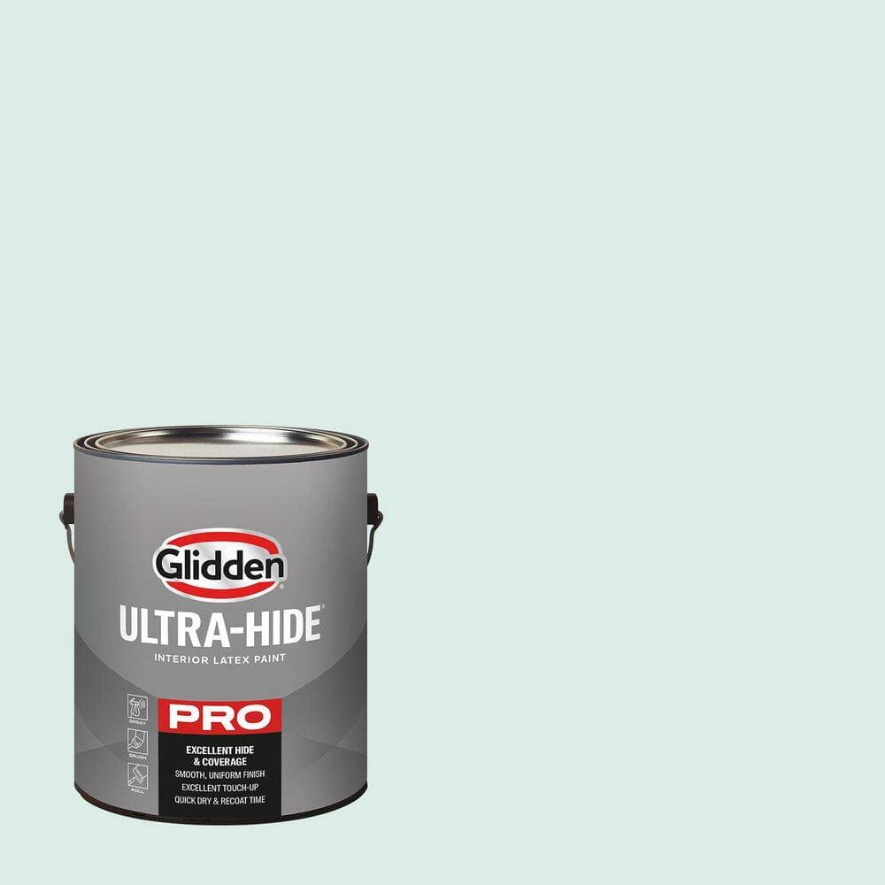 Glidden Ultra-Hide 1 gal. PPG1137-3 Waterscape Eggshell Interior Paint