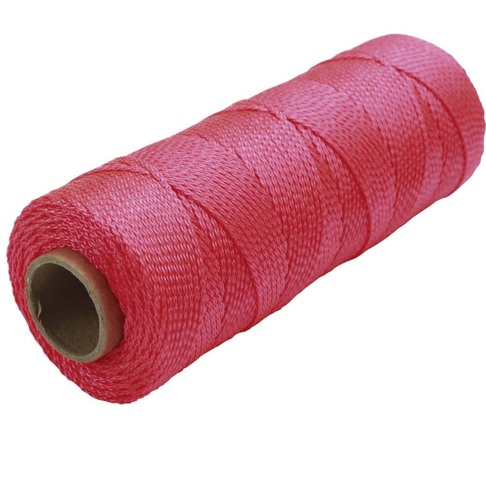 Anvil 500 ft. Florescent Pink Braided Nylon Mason's Line
