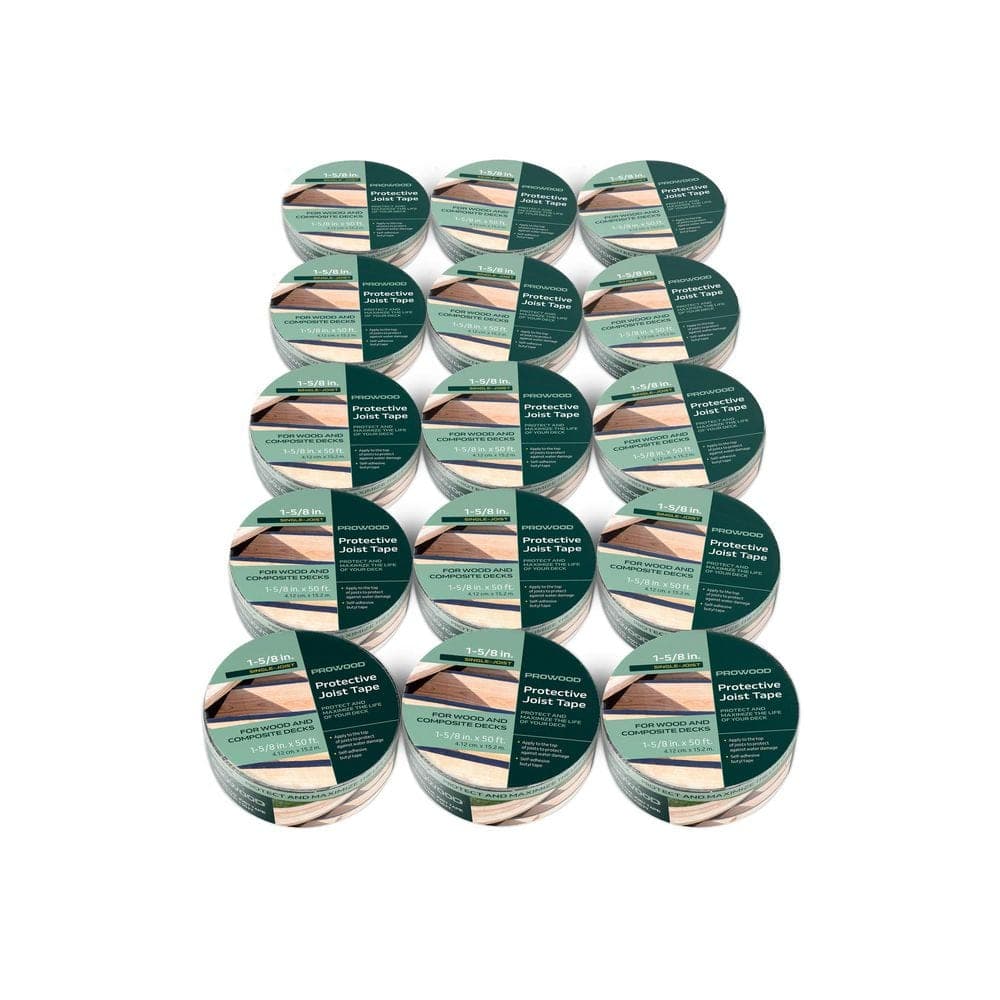 ProWood 1-5/8 in. x 50 ft. Butyl Joist Tape (15-Pack) (1)