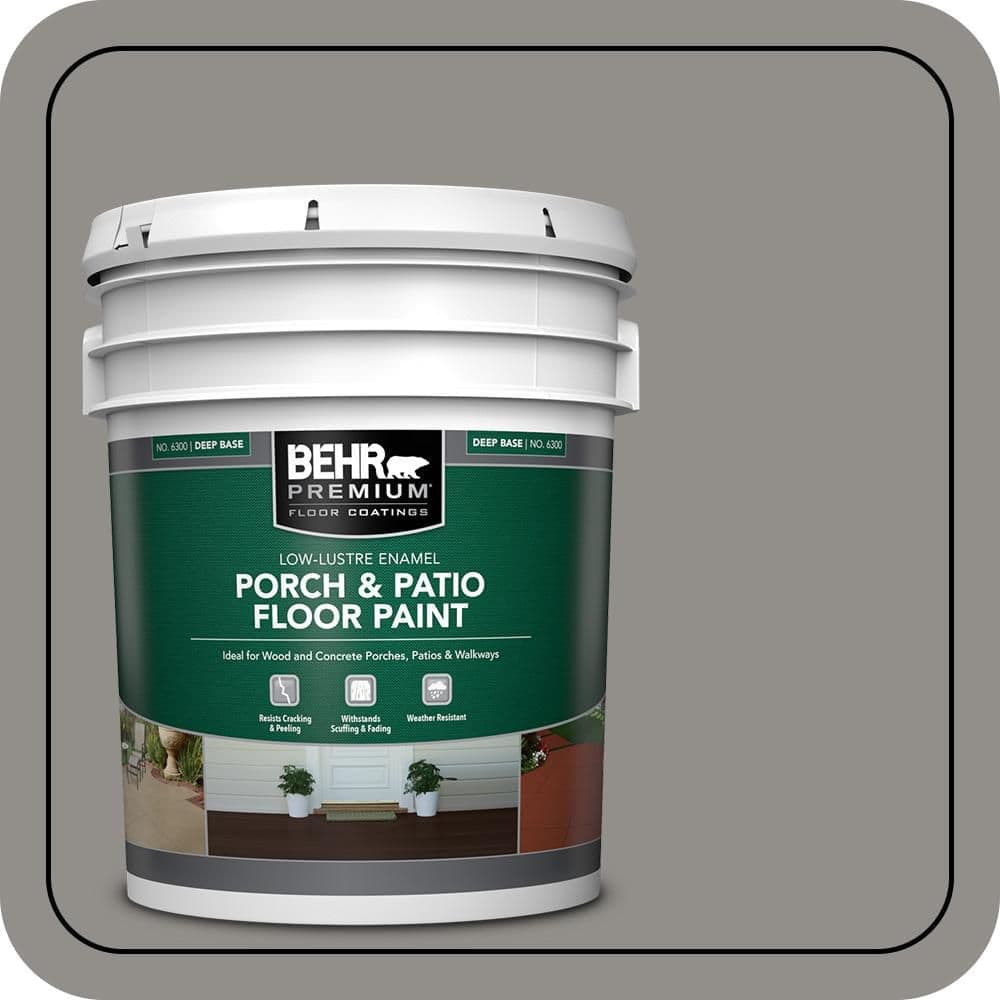 BEHR PREMIUM #HDC-AC-19 Textured Low-Lustre Enamel Interior/Exterior Porch and Patio Anti-Slip Floor Paint (1)