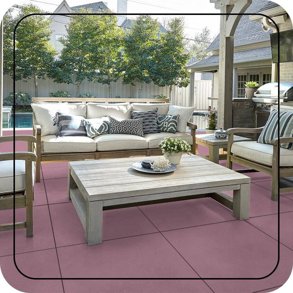 BEHR PREMIUM #S120-5 Textured Low-Lustre Enamel Interior/Exterior Porch and Patio Anti-Slip Floor Paint (3)