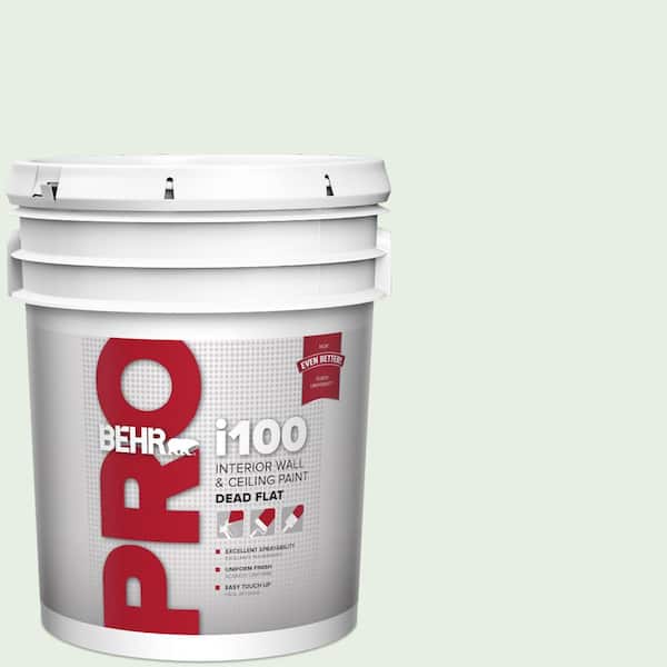 BEHR PRO 5 gal. #S400-1 At Ease Dead Flat Interior Paint (2)