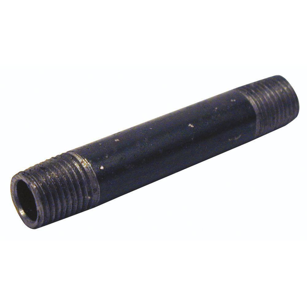 Southland 3/8 in. x 5 in. Black Steel Schedule 40 Nipple