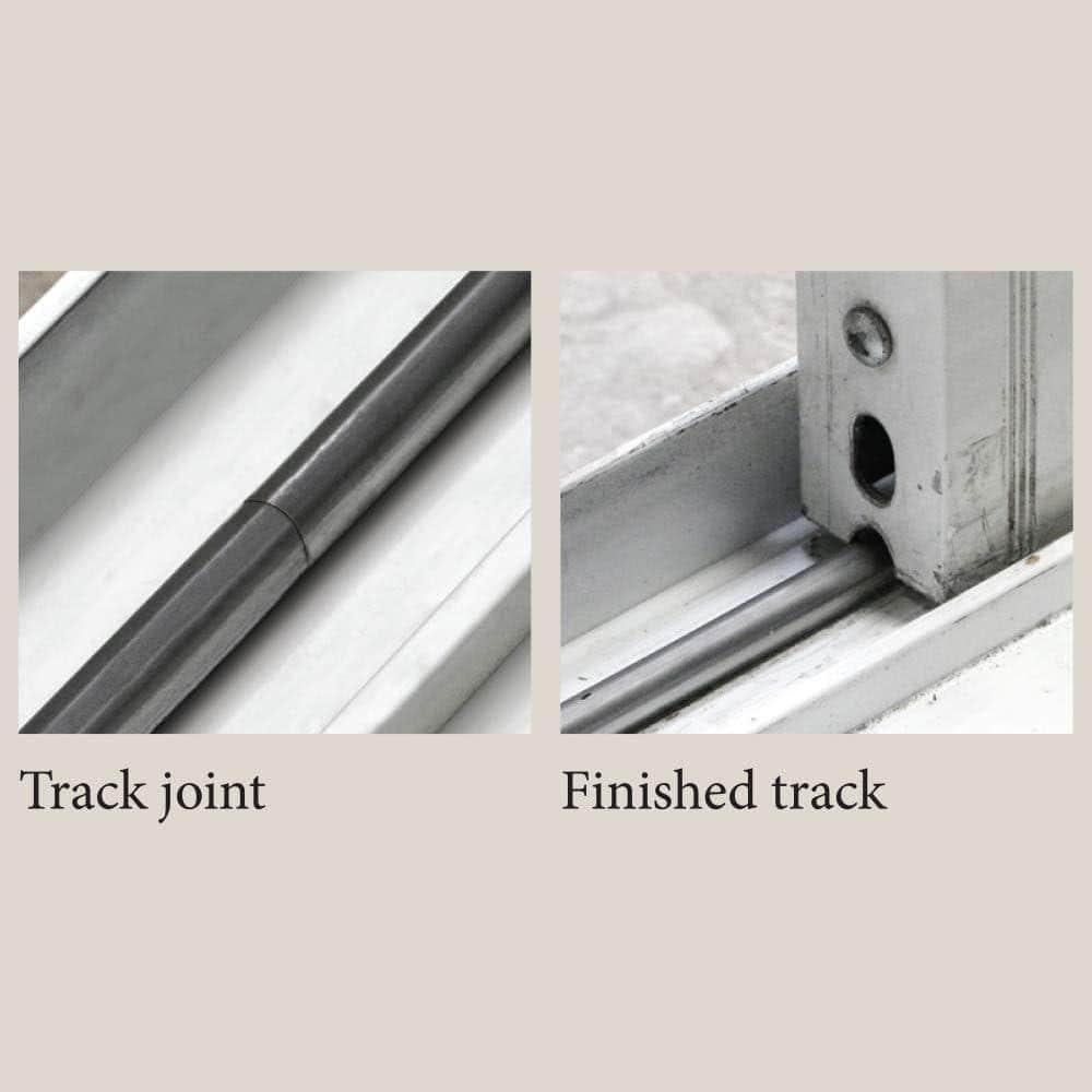 Prime-Line 1/4 in. x 48 in. Stainless Steel Sliding Patio Door Repair Track (2-pack) (4)