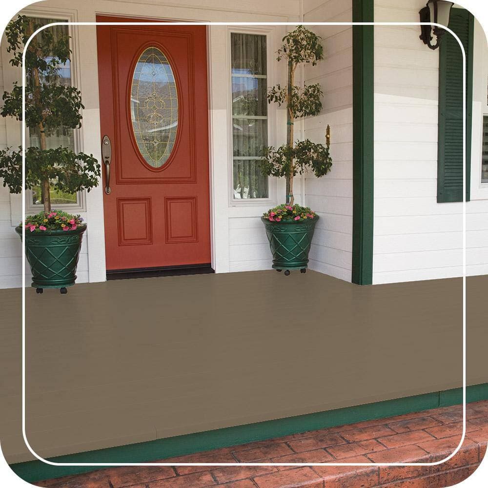 BEHR PREMIUM Home Decorators Collection #HDC-NT-11 Low-Lustre Enamel Int/Ext Porch and Patio Floor Paint (2)