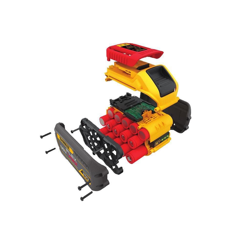 DEWALT Flexvolt 60V Max Cordless 1-1/4 in. SDS Plus Rotary Hammer with Flexvolt 20V/60V Max Lithium-Ion 9.0 Ah Battery (3)