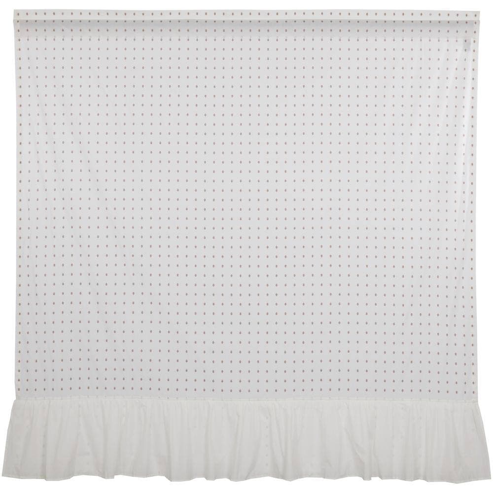 VHC Brands Abigail Ruffled Shower Curtain (2)