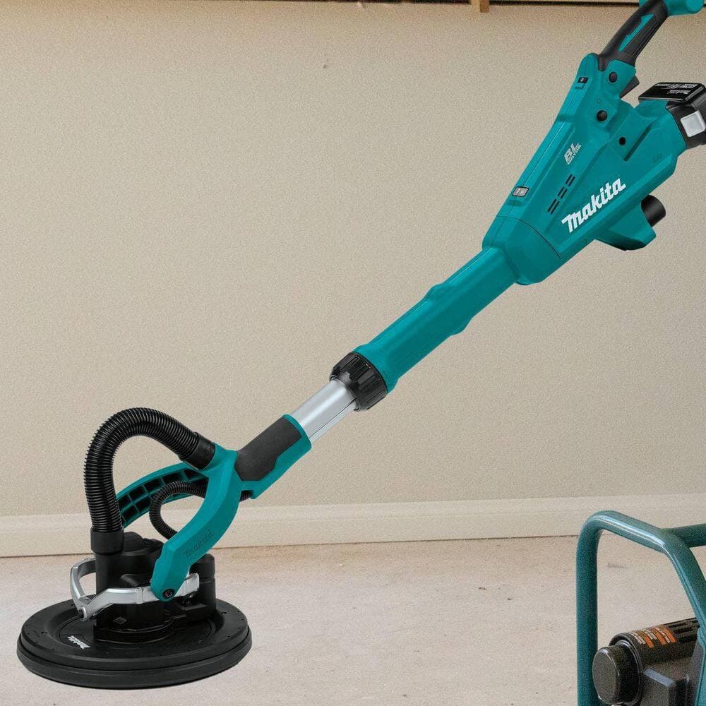 Makita 18V LXT Lithium-Ion Brushless Cordless 9 in. Drywall Sander Kit, AWS Capable (5. 0Ah) (3)