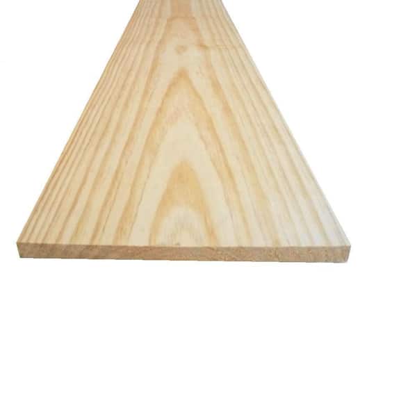 Unbranded 1 in. x 4 in. x 6 ft. Select Pine Board (2)