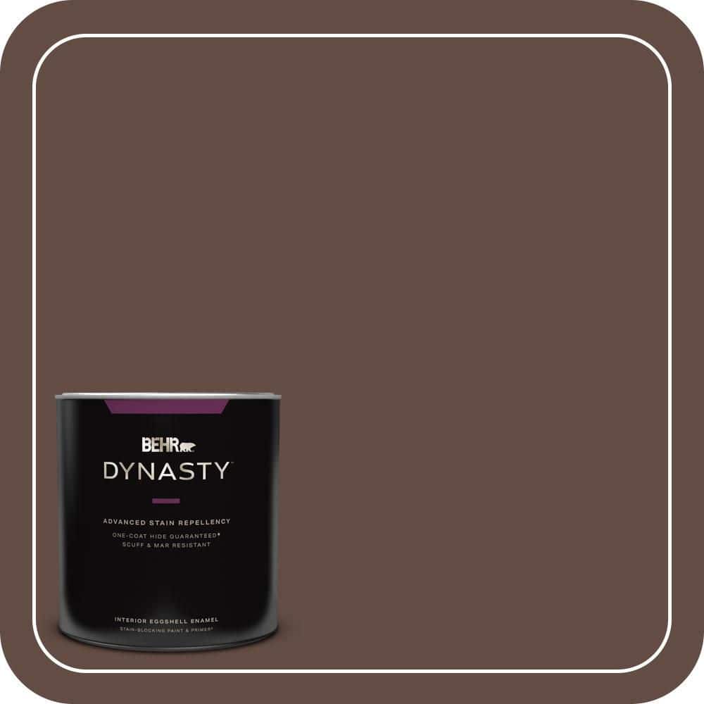 BEHR DYNASTY 1 qt. #PPU3-20 Cinnabark Eggshell Enamel Interior Stain-Blocking Paint & Primer