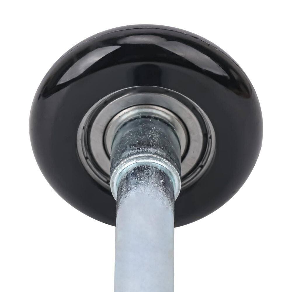Unbranded 2 in. Flat Round Ultra Quiet Nylon Garage Door Roller for Standard and Automatic Door Rails 16-Pack (3)